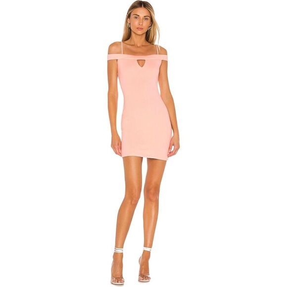 Lovers & Friends NWT Blush Pink Arma Mini Dress - Picture 1 of 12